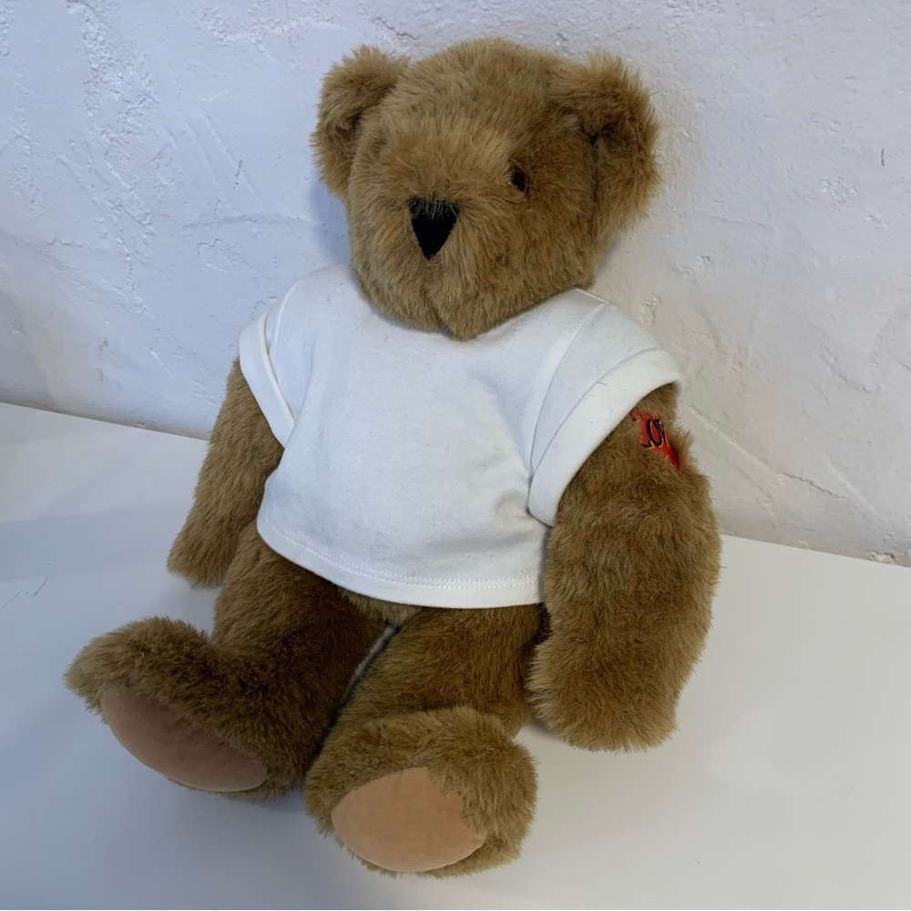 Vermont Teddy Bear Loverboy Tattooed Plush Stuffie Collectors Item